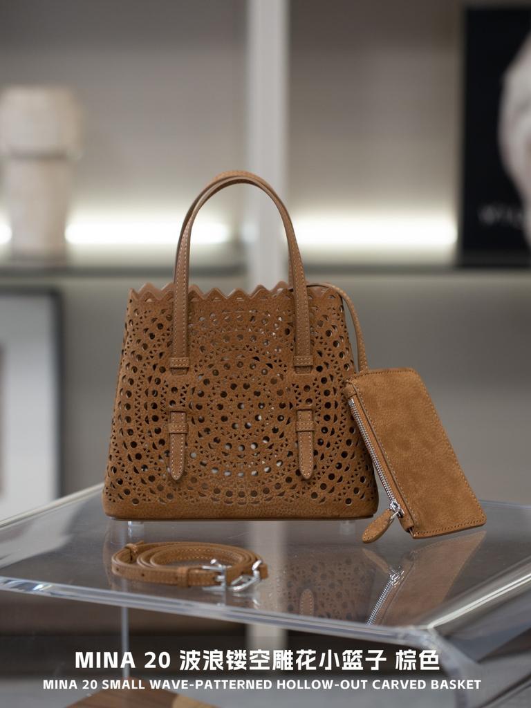 Leather Version New Style Genuine Leather Womens Bag Fashion Hollow Out Floral Embroidery Handbag Single Shoulder Womens Bag