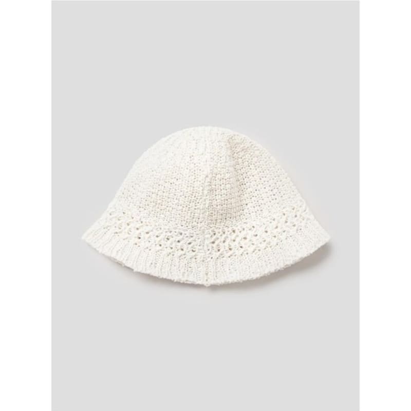8SECONDS Summer Knit Bucket Hat Beige (19568BWY1A)