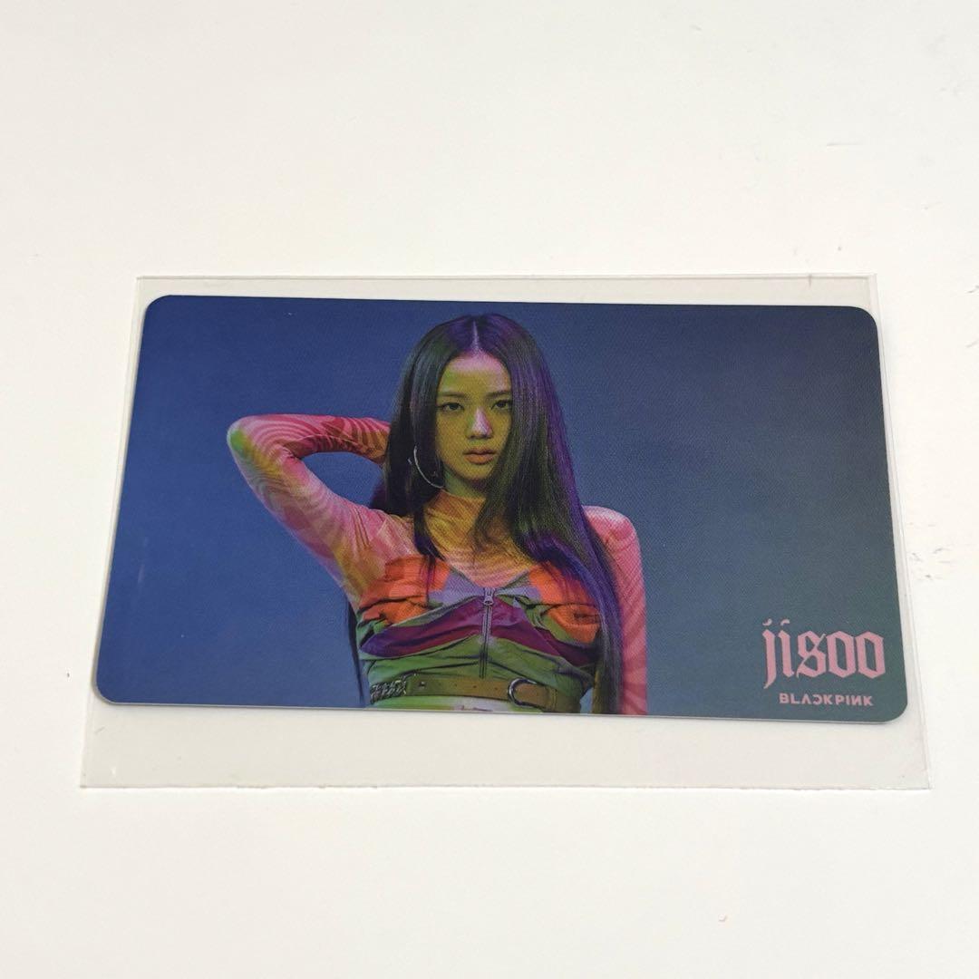 

[USED] Blackpink Jisoo trading card Hylt bonus