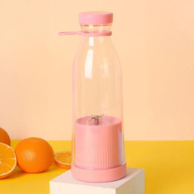 Portable Electric Juicer Cup Large Capacity Household Juice Cup with Removable Cutter Head Leak-Proof Lid Powerful Mini Blender