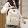 New simple commuter women's bag nylon lightweight multi-layer student schoolbag large-capacity versatile casual backpack