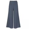 Spring/Summer Pants, Women's Button Elastic, High Waist, Summer Wide Leg Pants