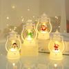 Christmas Decorations LED Lantern Lights Santa Claus Merry Christmas Home Decorations Santa Claus New Year Gifts Night Light