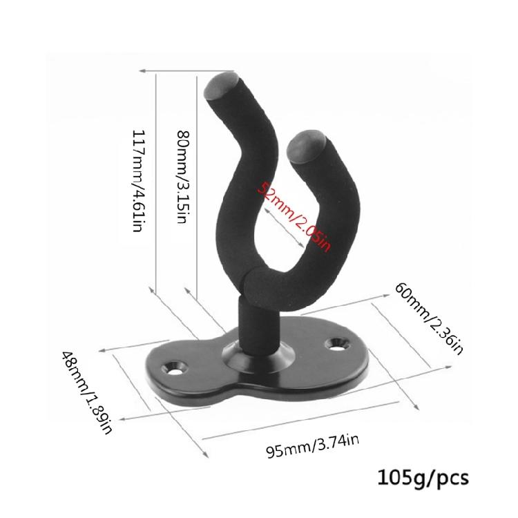 Guitar Ukulele Guitar Wall Hanger Bracket Universal Guitar Bass Hanger Wall Hook