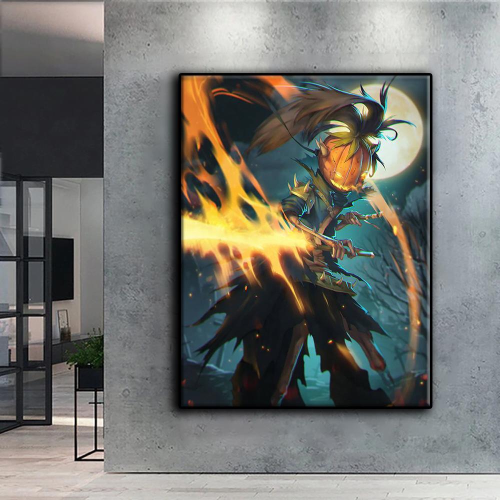 5D DIY Halloween Strašidelná dýně Hlava Muž Křížkový steh Kamínky Kresba diamantem Výšivka Mozaika Domácí dekorace