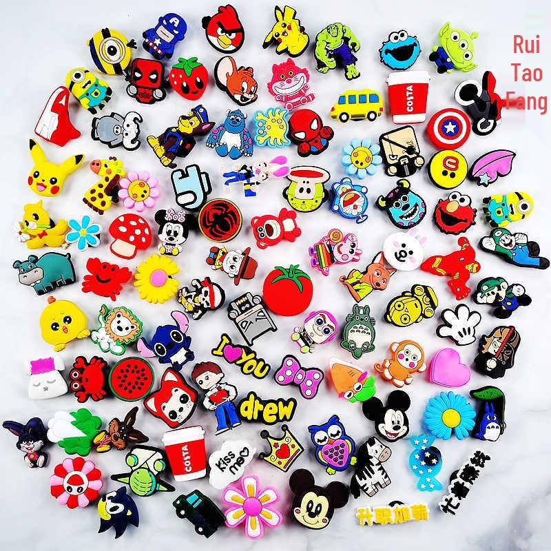 Garden Shoe Charms - Creative Cartoon Detachable Buckles for Crocs 