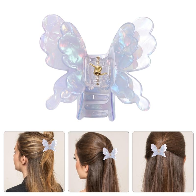 Haarspange Haarklammer Schmetterling Schmuck Großes Fassungsvermögen Prinzessinnen Haarspangen