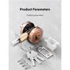 Copper Door Lock Cylinder Chrome Metal Deadbolt Single Cylinder Bolt for Home Door Gate