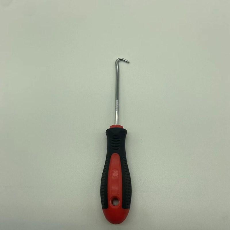 Red Portable Feather Tennis Badminton Racket Stringing Tool - Hook & Bent 