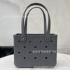Borse estive carine con buchi Borsa a spalla in EVA Borsa da spiaggia mini in gelatina DIY Borsa a tote
