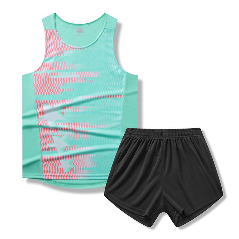 Unisex Track & Field Running Vest Suit for Training & Competitions