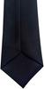 [Clip-on] One-touch tie, plain black, for formal occasions such as weddings and funerals, easy to tie.
