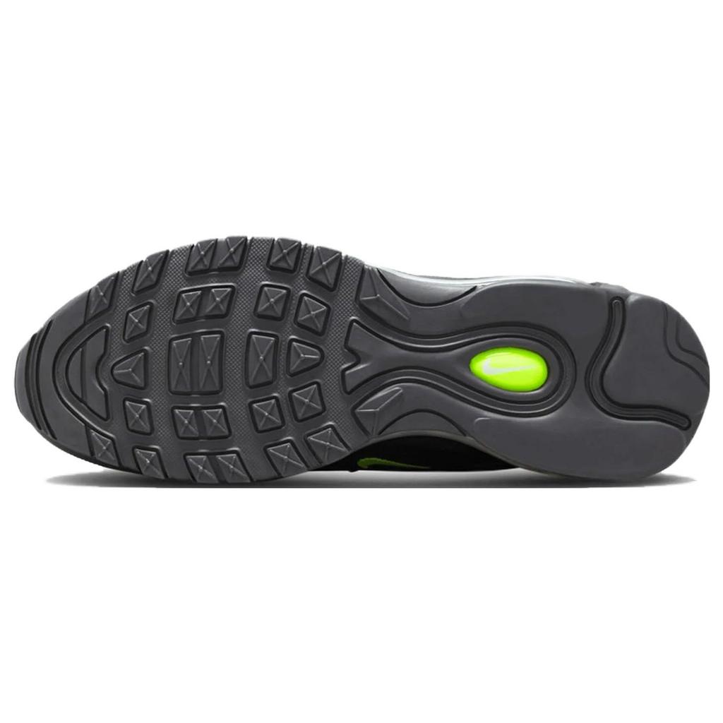 Nike Air Max 97 Icons - Scarpe da ginnastica Neon da uomo Nere Pure-Bianco platino DX4235-001