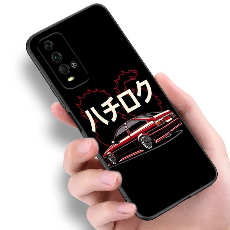 

Чехол для телефона с спортивным автомобилем Jdm Drift для Xiaomi Redmi Note 5 6 9T K20 K40 K50 Pro 7A 8A 9A 9C 9i 10A 10C A1 S2, мягкий черный чехол из ТПУ Redmi Note 6(Pro)