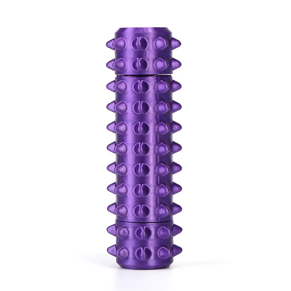 Pain Stimming Fidget Toys Reduce Stress Roller for Adults Spiky Fidget Keychain Anxiety Sensory Toys Novelty Gifts for Friends