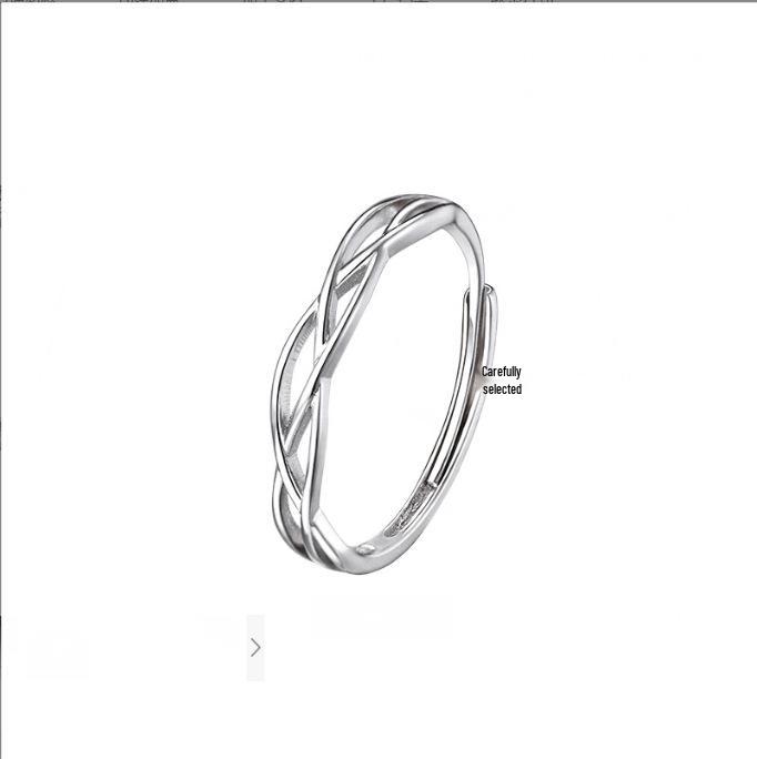 

Регулируемое женское открытое кольцо Yueji – Минималистичный дизайн в холодном стиле Adjustable Open