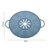 Easily Storeable Silicone Pot Holder That Doubles As a Spill Stopper Tool