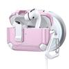 KEYSION Magnetic Automatic Switch Earphone Case for Airpods Pro 3 Pro 2 Shockproof Phone Stand Hook Headphone Cover for AirPods 4