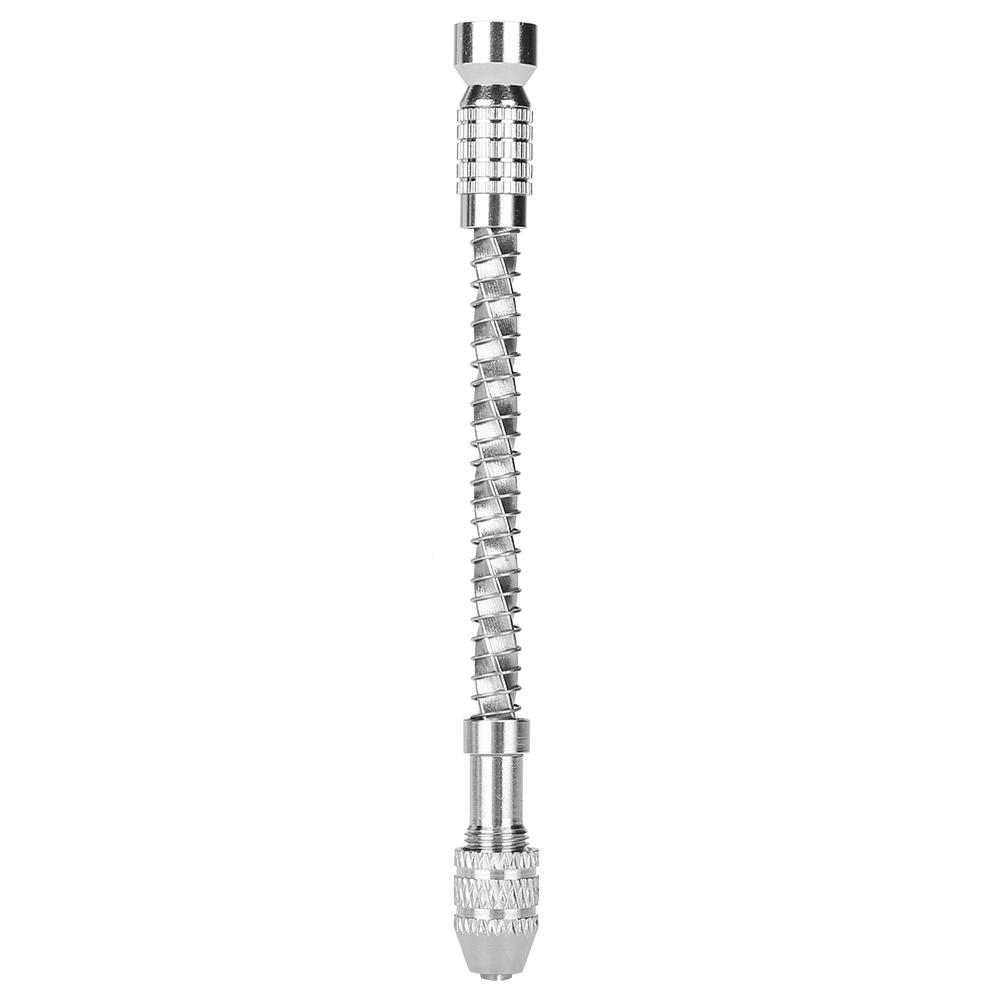Tragbares Mikro-Mini-Werkzeugset, kleine Handbohrmaschine und 20 Spiralbohrer 0,31,6 mm