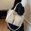 Vintage Washed PU Leather Women's Tote Shoulder Bag Large Capacity Crossbody Bag for Casual Office Use Travel Handbags Pocket