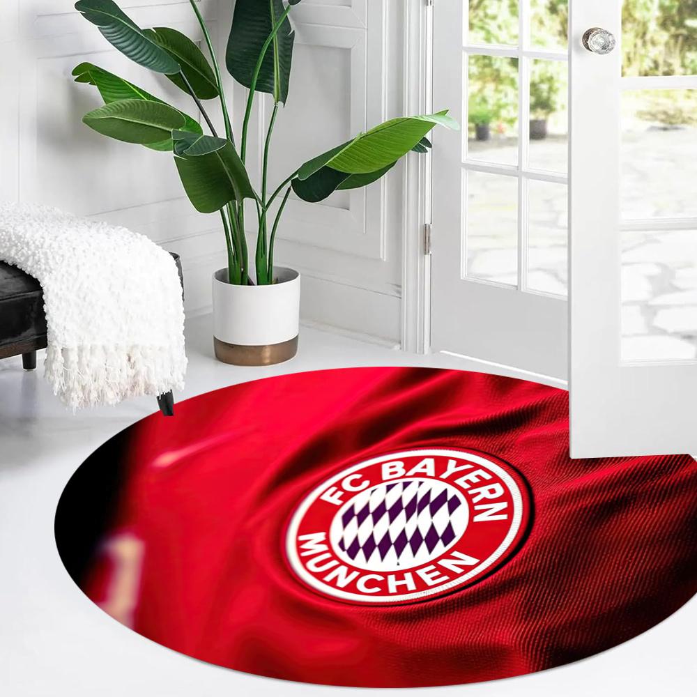 Fc Bayern Football Club Area Rug Design For Outdoor Study Room Hallway Dormitory Antislip Rug Office Home Decor Perfect Gift For Friends Family