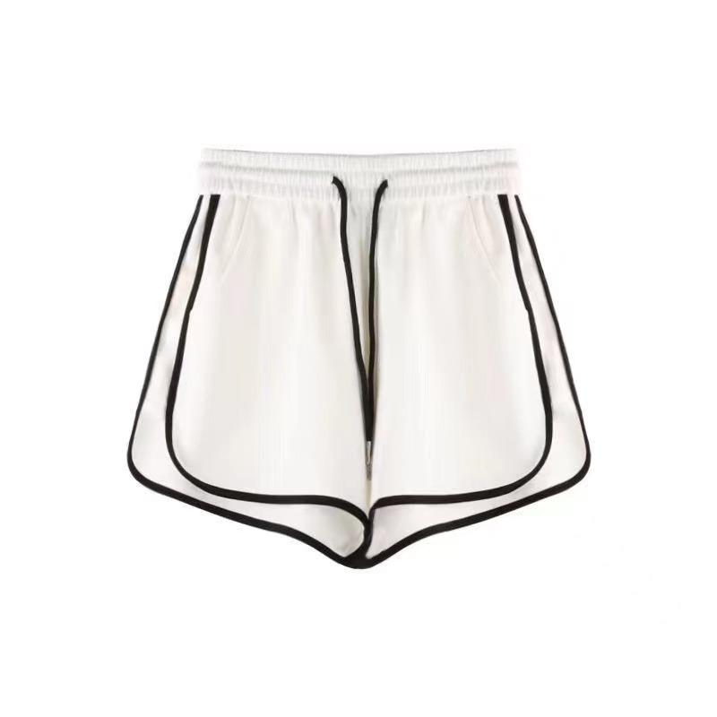 Summer Fashion Casual Bottoms Shorts Women Candy Color Breathable Plus Size Shorts Casual Lady Elastic Waist Sports Short Pants