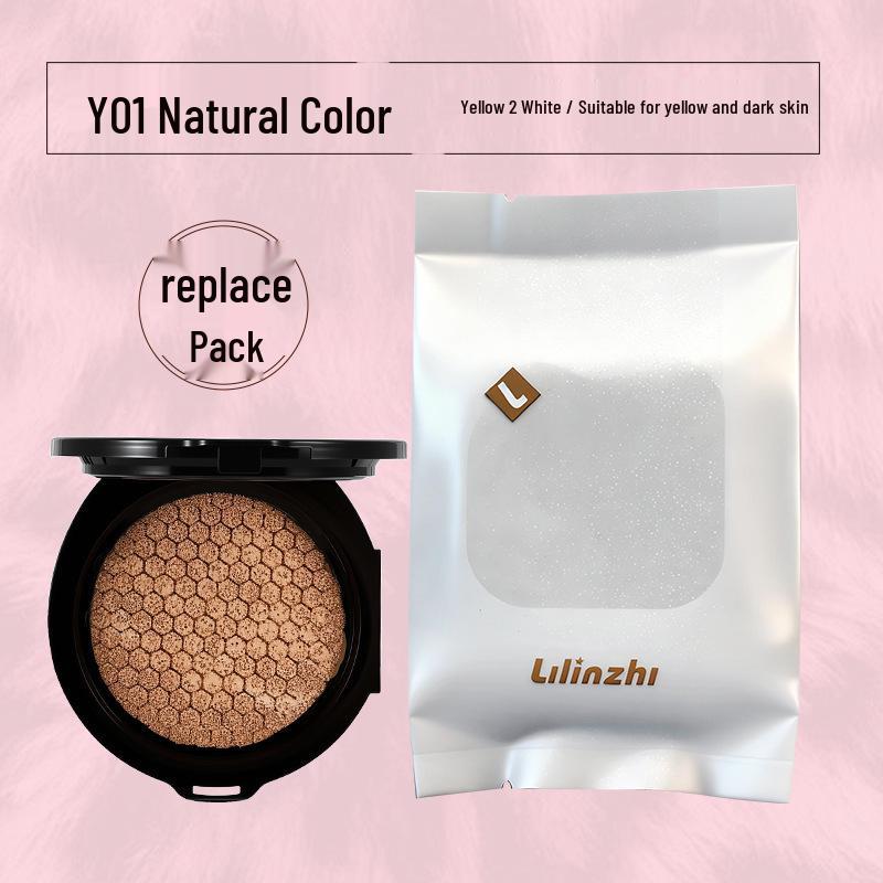 

Lilin Zhi Yun Wu Long-Lasting Lightweight Cushion BB Cream - No Caking, No Drying Foundation & Concealer.