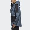 Adidas Technická mikina s kapucí na zip Pánská vnější vrstva Legacy-Blue FU6573