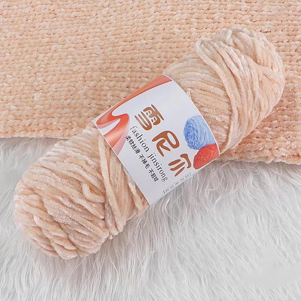 Christmas Winter Knitting Wool Yarn 4mm Diameter Hand Knitting Thread for Cardigan Scarf Hat Making Suitable for Woman