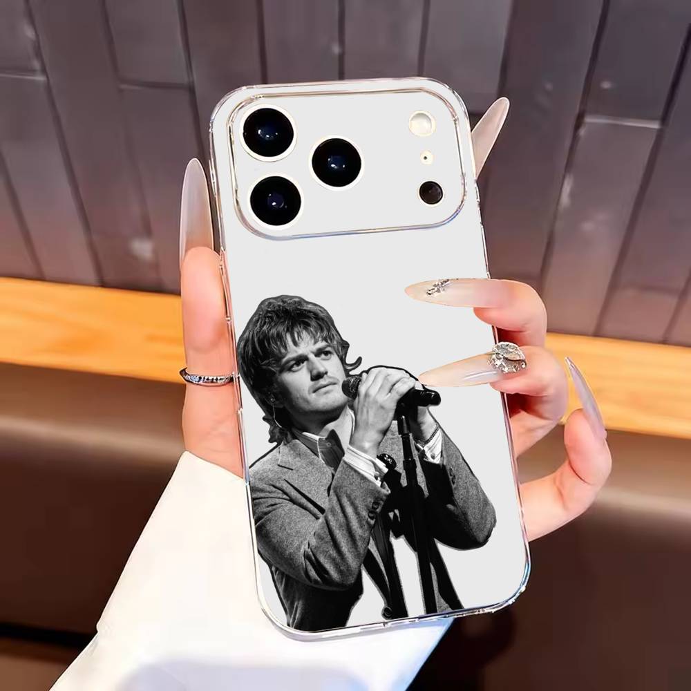 D-Djo Joe K-Keery Singer Phone Case For iPhone17,16,15,14,13,12,11 Plus,Pro Max Soft Transparent Cover