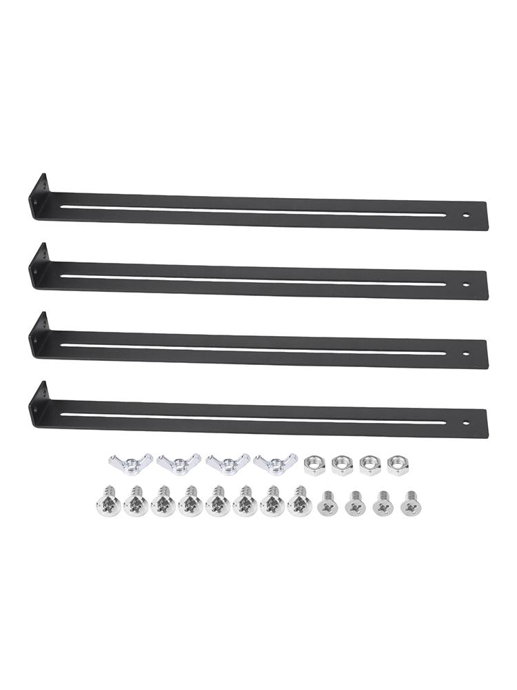 Wie abgebildet Schrankwinkel Komplettes Schubladen-Reparaturset Schubladenstütze Komplettes Installationsset Einfacher Installationsprozess