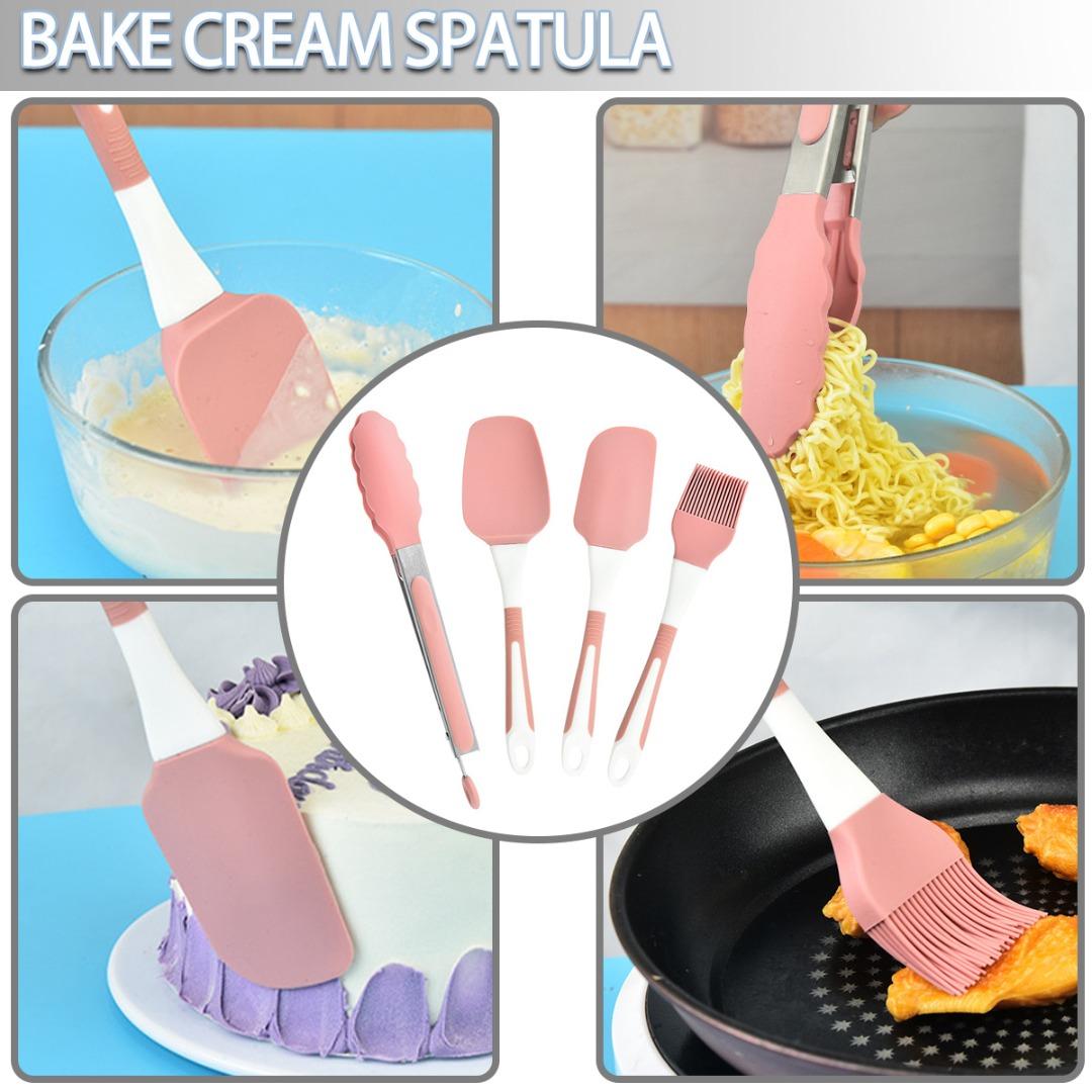 

PDTO силиконовый набор шпателей, кухонная утварь, кисть, шпатель, скребок, щипцы для выпечки