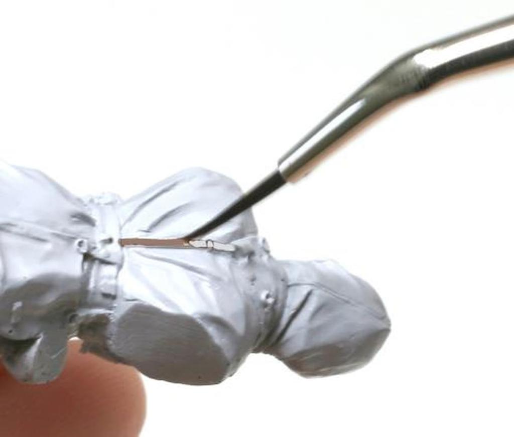 Beaver Corporation AMS Artege Paint Camron Pro Recta Hobby Painting AMS164895 Brush, 830, No. 2/0, Bent, 8.0mm Bristles, 1.1mm Bristles, Tool,