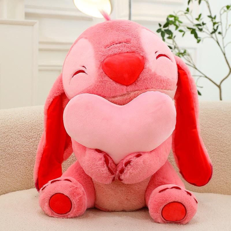 

Heart Stitch Plush Toy - Pink Hug Doll 30 cm розовый