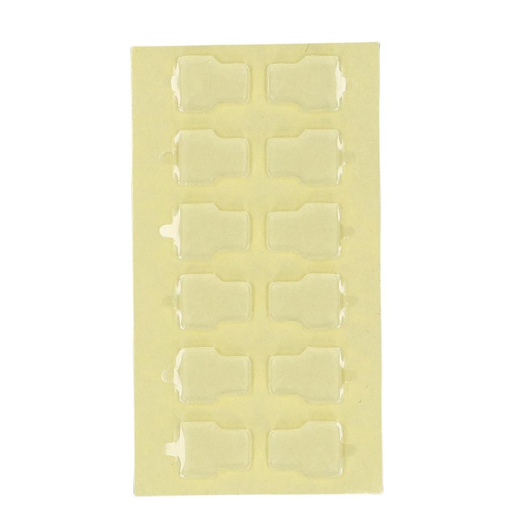 Sorandy 240pcs Clear Adhesive Tape Removable Adhesive Pads Double Sided Tape with Strong Acrylic