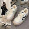 Women's Plus Velvet Thickened Winter Canvas Trainers with Soft Soles