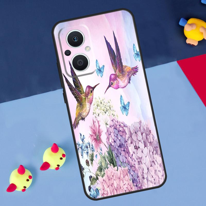 Hummingbird For OPPO Reno 12F 13F 14F 11F 10 11 12 13 14 Pro 8T 7 8 Lite OPPO Find X9 X8 X6 X5 Pro Case
