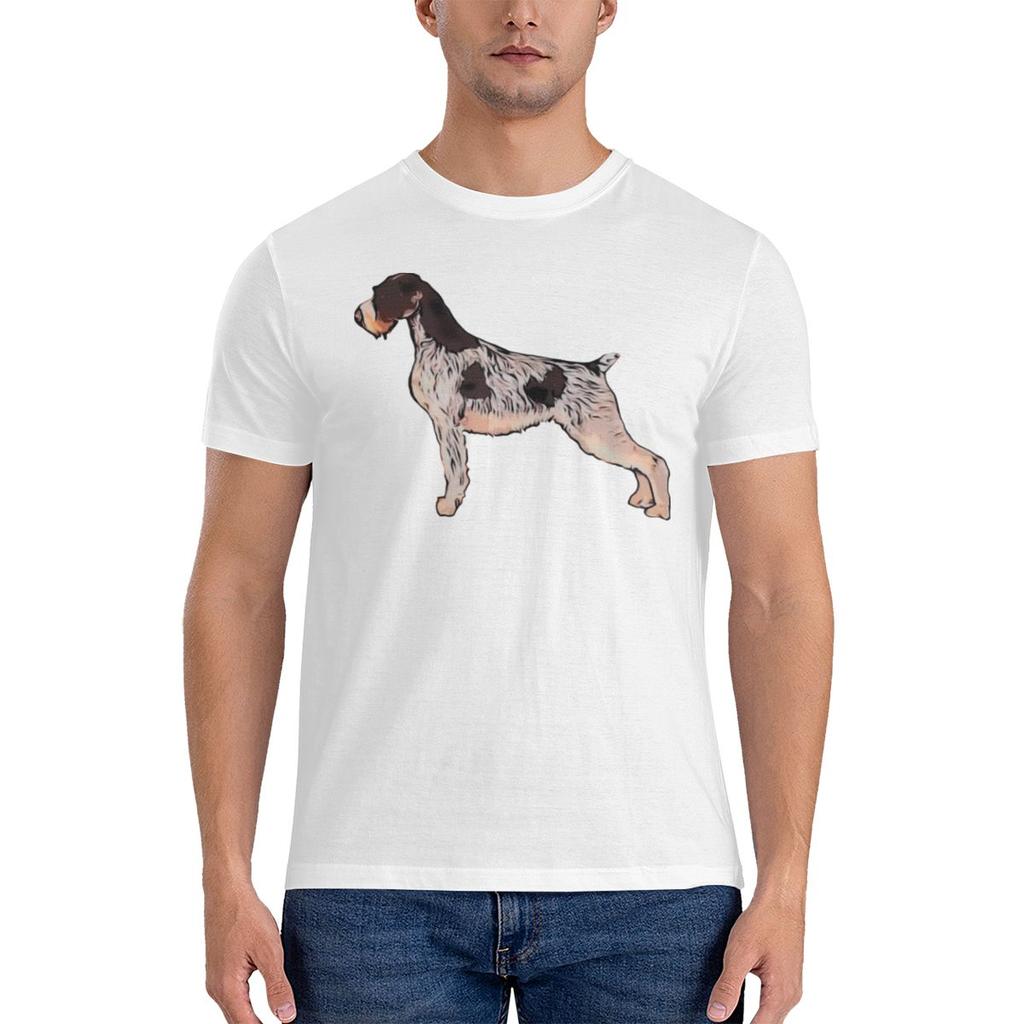 Gerunisex Wirehaired Pointer Deutsch Drahthaar Simple Tshirturban Minimalist Clean Surface Tee