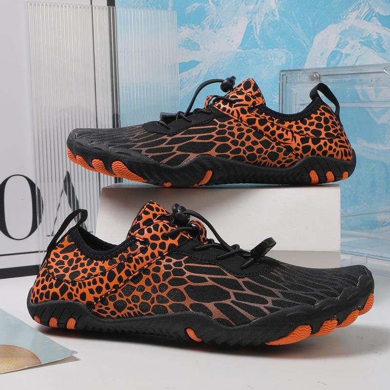 New outdoor barefoot diving non-slip single shoes swimming wading beach shoes fitness cycling hiking shoes five fingers up the river