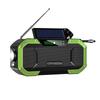 Portable Radio Hand Crank AM FM Emergency Flashlight Solar Charging 5000mAh Power Bank for Cell Phone
