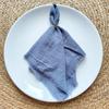 Cloth Napkins Cotton Gauze Retro Burr Rustic Kitchen Towel Dining Place Mat Wedding Party Dinner Napkin Mariage Table Decoration