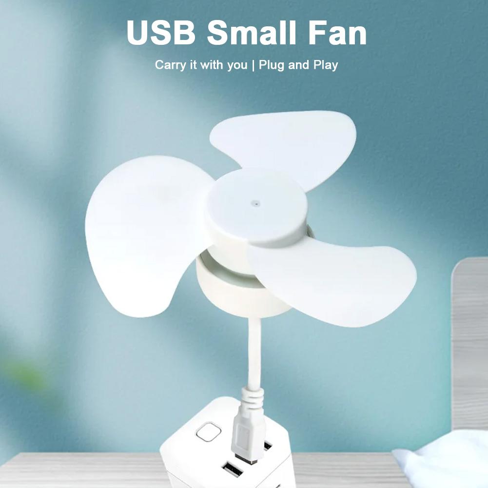 Mini LED Ceiling Fan Light with E27 Base USB Option for Bedrooms and Living Rooms Versatile and Compact