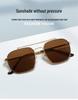2026 Double Bridge Fashion Aviator Sunglasses - Men’s Street Style Sun Protection