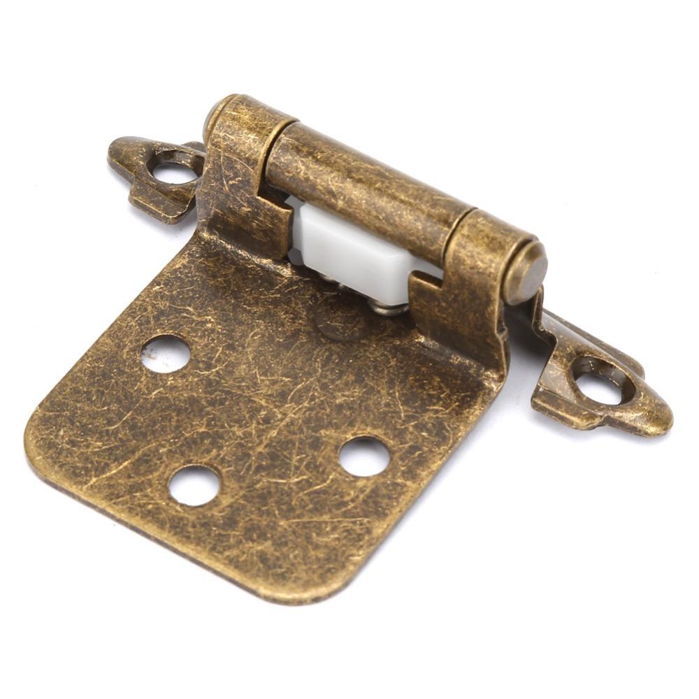 10pcs Self Closing Spring Cabinet Hinges Durable Self Closing Hinges Cabinet Hinges Door Hinges