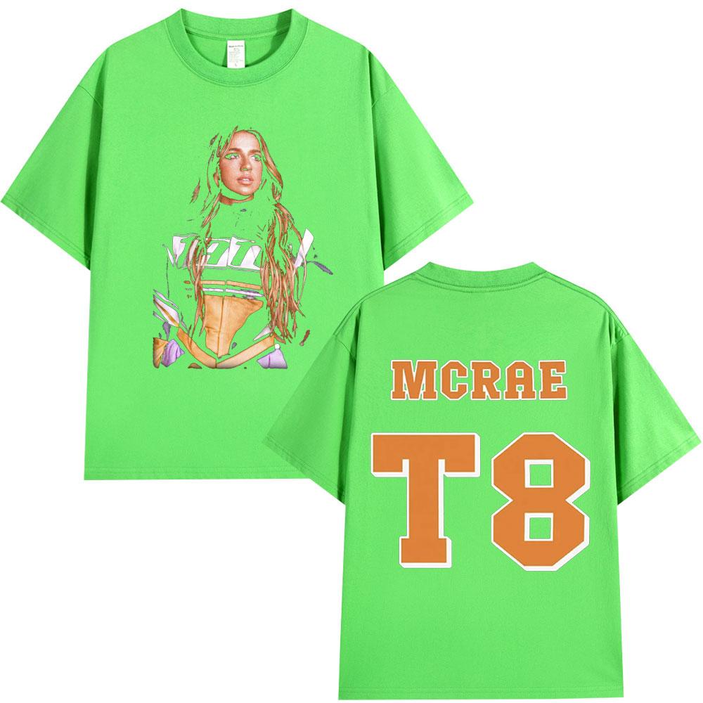 Tate McRae T8 So Close To What 2025 T-shirt Men Women Fashion Harajuku Short Sleeve T-shirts Summer Cotton Comfort T Shirt Y2K