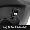 Car Accessories Door Trunk Switch Button Frame Decoration Carbon Fiber Sticker For Mercedes Benz C Class W205 GLC X253 2015-