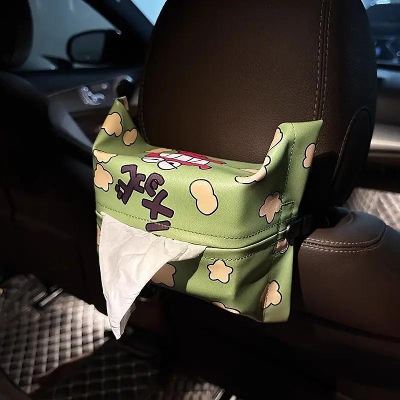Cartoon Tissue Box, Crocodile Biscuit Tissue Box, Living Room Car Desktop Drawer, Stationery Storage Box