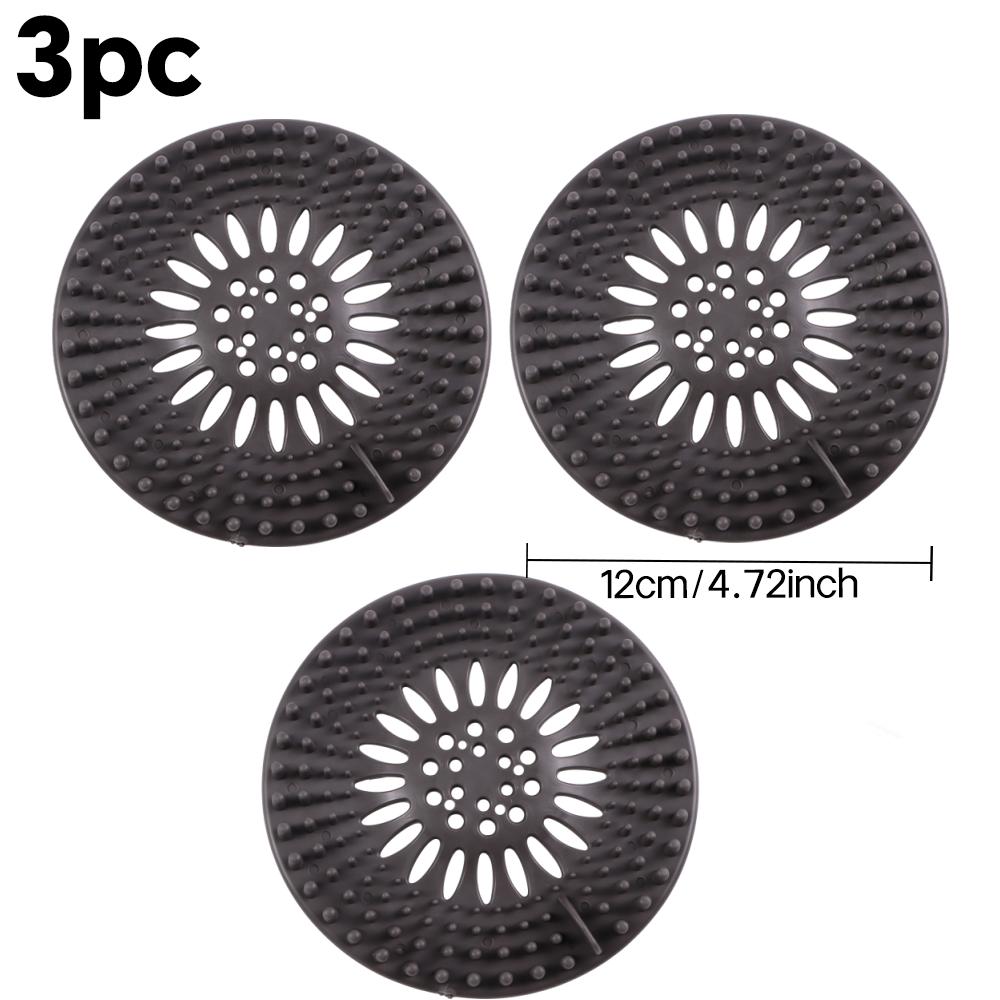 Hair Filter Sink Anti-Blocking Strainer Deodorant Silicone For Bathtub Shower Floor Kitchen Sink Strainer Hair Trap Tools