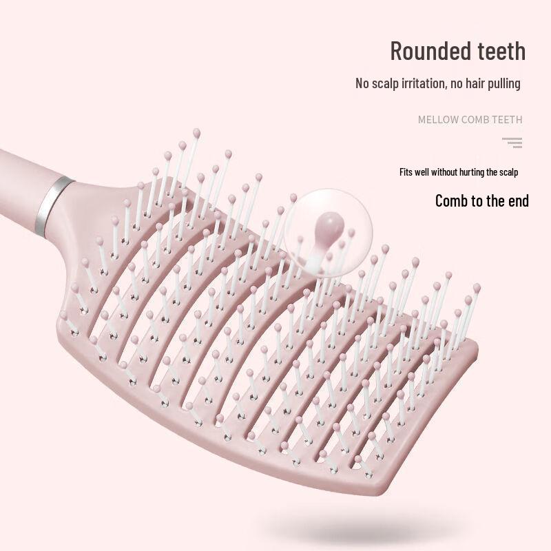 Fluffy High Crown Styling Rib Comb Set