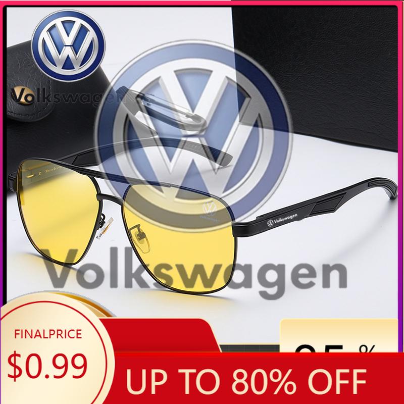 qwe3Car Sticker 2026 Hot Styling Mouldings For VOLKSWAGEN VW Car High End Leisure Sunglasses Volkswagen R GTI Golf Tiguan Touareg A